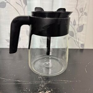 Ninja Coffee Carafe Replacement Pot Glass Black Lid Handle
